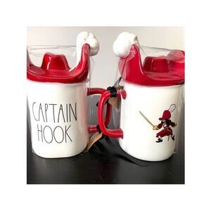 NWT Rae Dunn Gorgeous LOVE BUG Ladybug Red White Pink Mug with Lid Daisy Topper